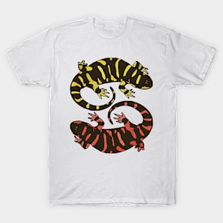 Lizards Yellow-Red T-Shirt